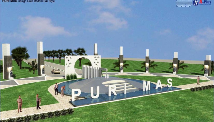 Gate Pintu Gerbang Perumahan Purimas Surabaya