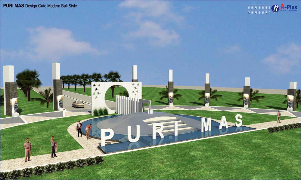 Gate Pintu Gerbang Perumahan Purimas Surabaya