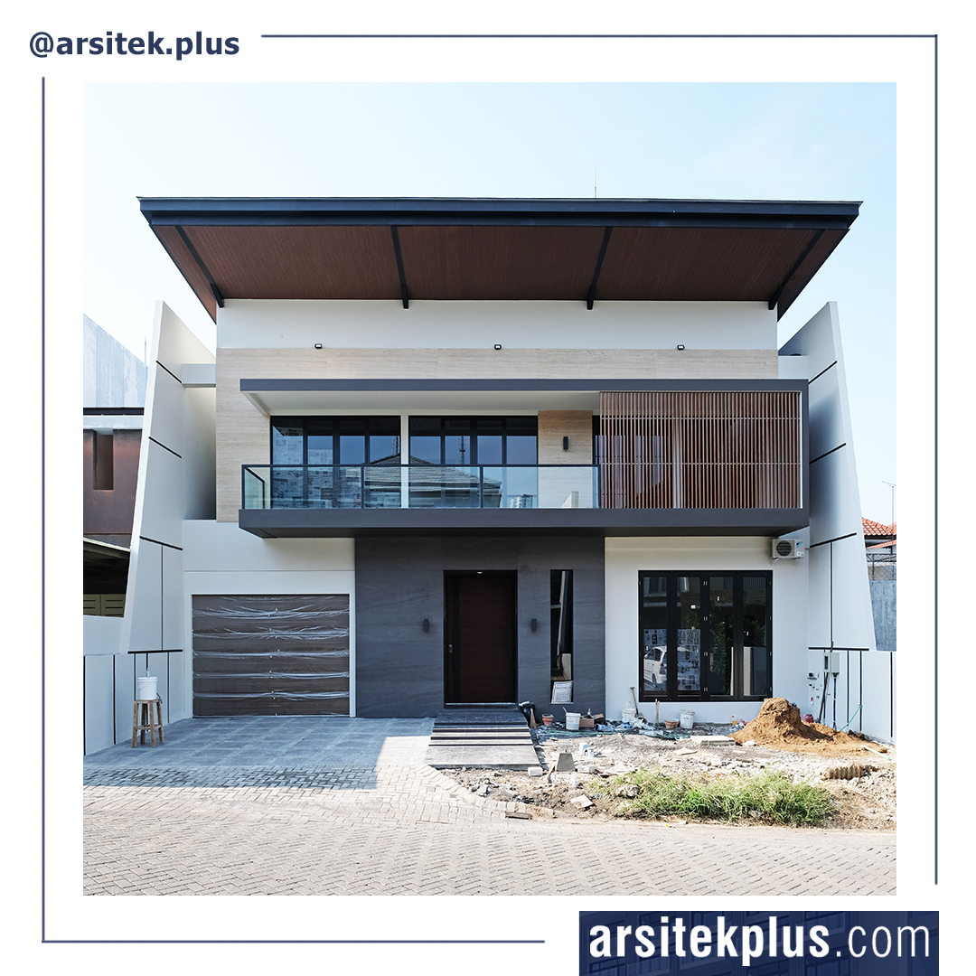 Desain Arsitektur Rumah Tinggal Citraland Surabaya